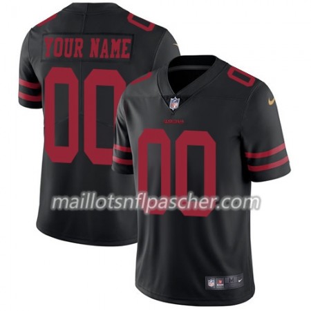 Maillot San Francisco 49ers Custom Noir - Homme